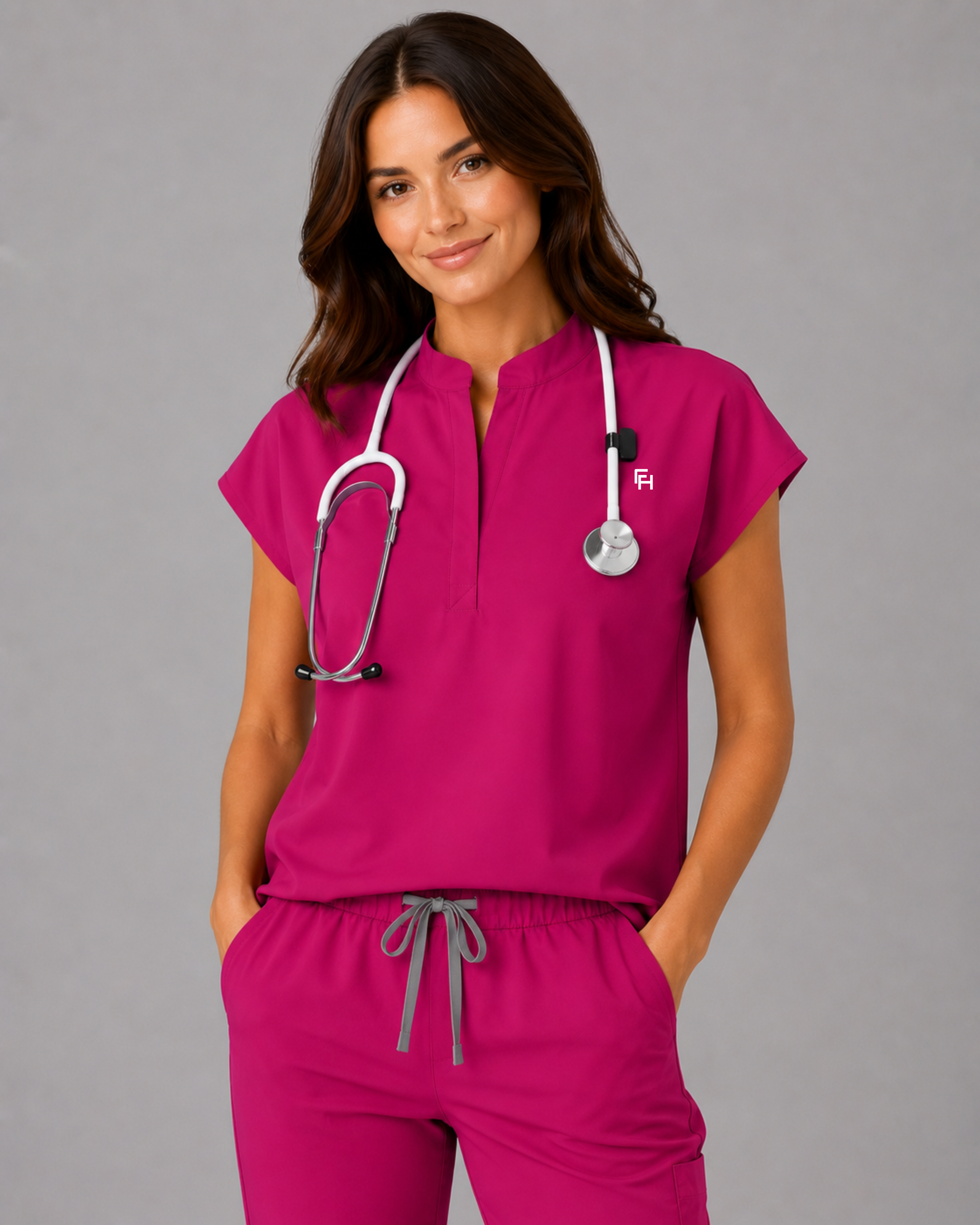 Aura Scrub Top