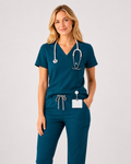 Pulse Scrub Top