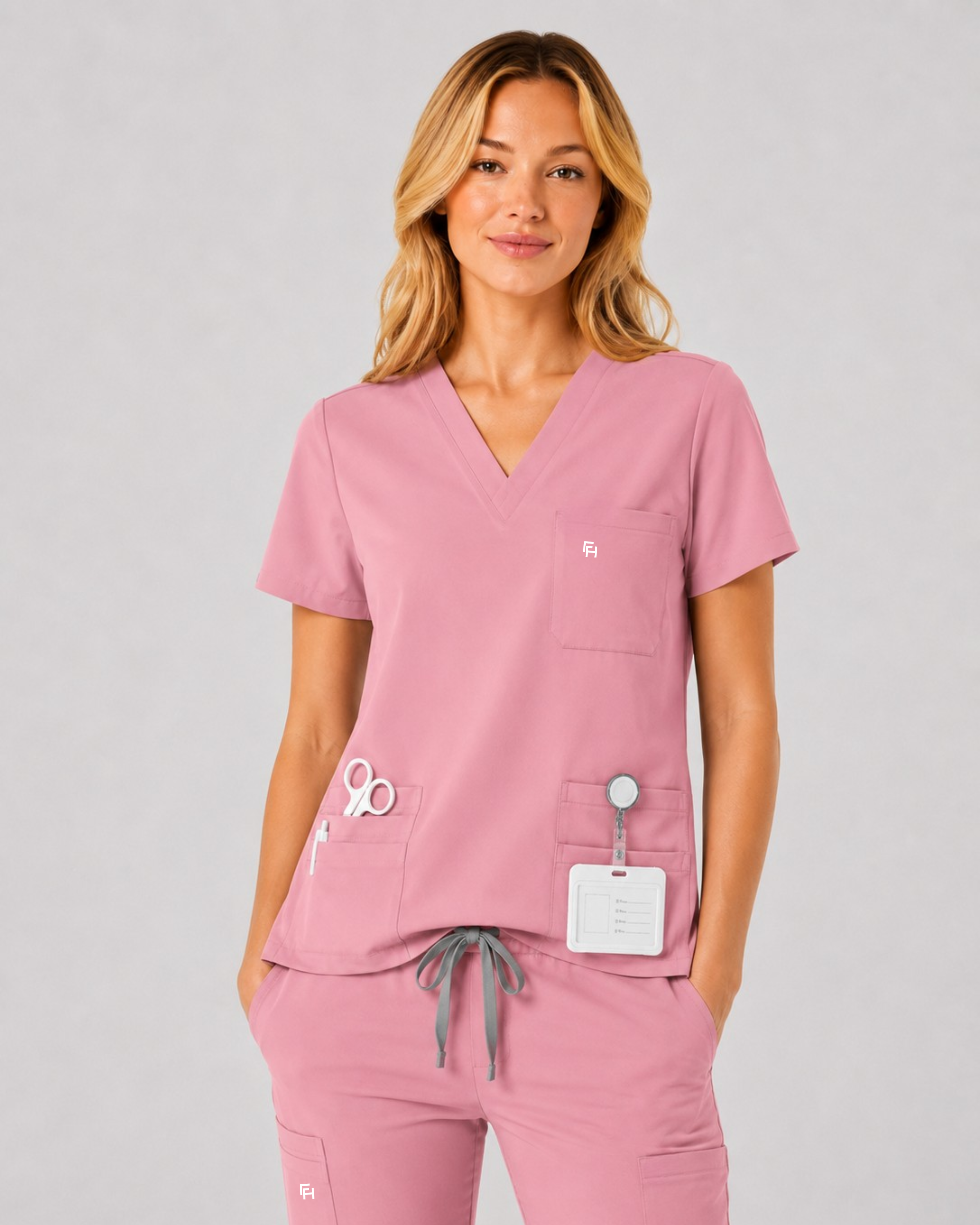 Pulse Scrub Top